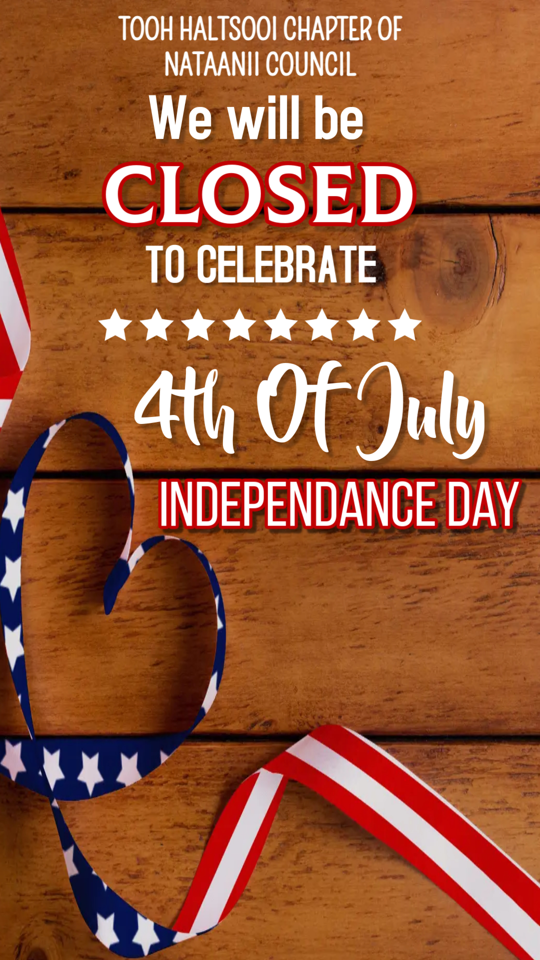 4th Of July Usa Independence Day Business closing ad - Made with PosterMyWall